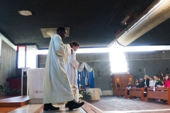 S.Messa e benedizione dei presepi presieduta da Mons. Morandi segretario della Congregazione della Fede